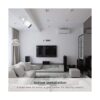 HOLACA Soporte de pared de seguridad compatible con