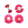 Aunifun 16 piezas de papel de flores de crisanto flores