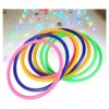 OBTANIM Juego de 12 anillos de plástico para niños y al_2