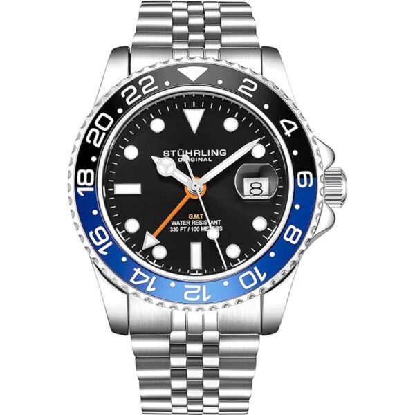 Stuhrling Original Pulsera Jubilee de acero inoxidable_1