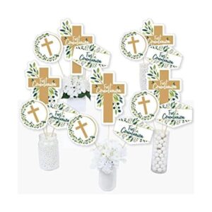 First Communion Juego de 15 palillos de centro de mesa_1