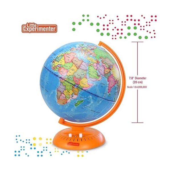 Little Experimenter Globo para niños globo mundial 3 en 1_4