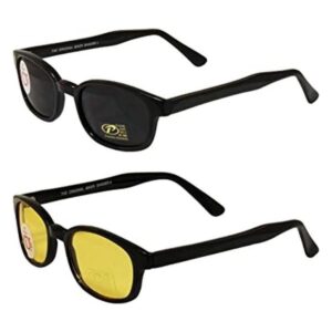 Pacific Coast Sunglasses Original KDs Biker Gafas de_1