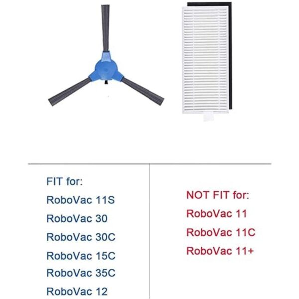 Piezas de repuesto compatibles con Eufy RoboVac 11S_2