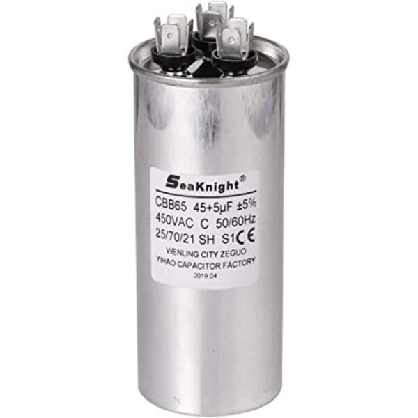 BlueCatELE 455 uF MFD CBB65 condensador acondicionador de_1