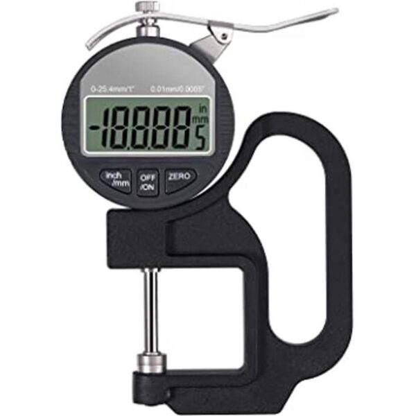 Neoteck Medidor de grosor digital de 1 pulgadas1.000 in_1
