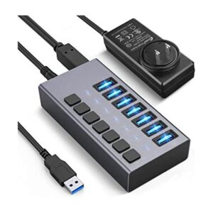 Concentrador USB alimentado ACASIS 7 puertos 36 W USB_1