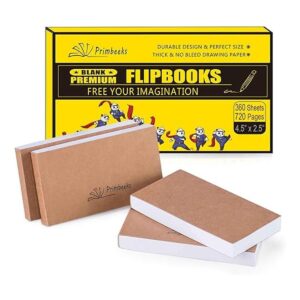 PRIMBEEKS Papel de libro en blanco de alta calidad