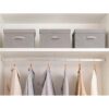 StorageWorks Cajas de almacenamiento decorativas cesta de_4