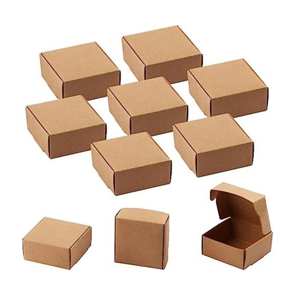 Sdootjewelry Mini cajas de cartón mini cajas de 2.16 x