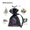 Haxtec Bolsa de almacenamiento para dados de piel_4