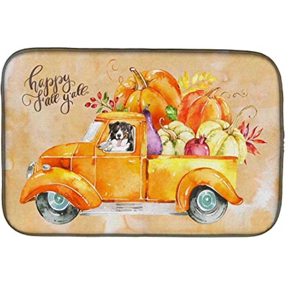 Caroline Treasures CK2607DDM Fall Harvest Bernese