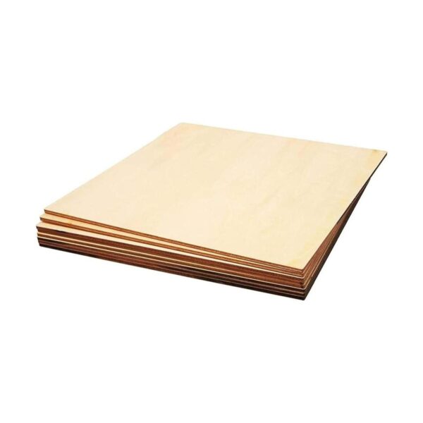 Paquete de 8 cuadrados de madera finos de 8 x 8 pulgadas_5