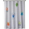 Skl Home Monsters Cortina de ducha multicolor_1
