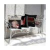 Aremetop Juego de 4 fundas de almohada de lino y algodón