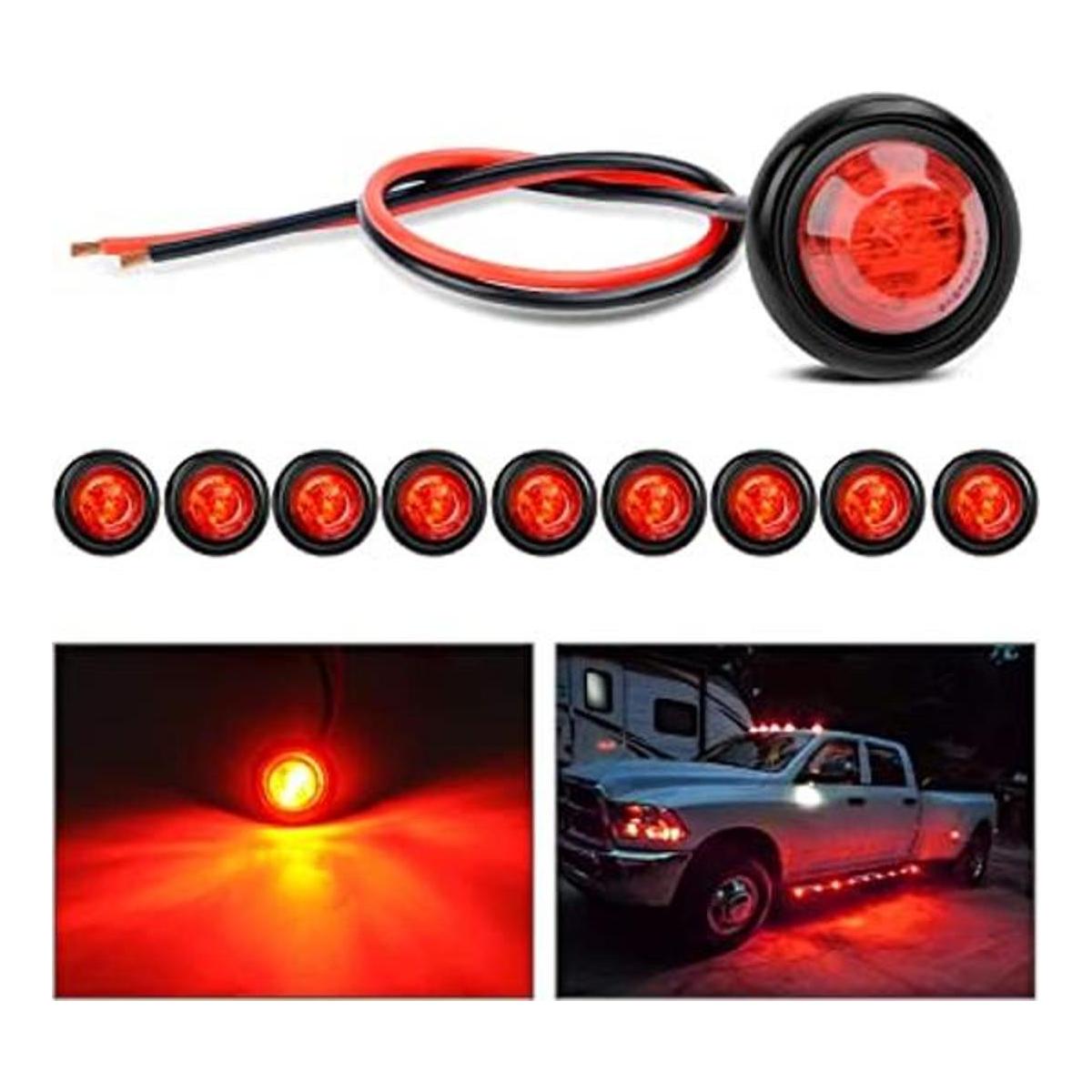 Nilight TL04 10 luces LED redondas de 34 pulgadas LED