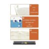 HKEC Cesta de almacenamiento plegable e impermeable de 50