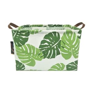 HKEC Cesta rectangular de almacenamiento con asas caja de