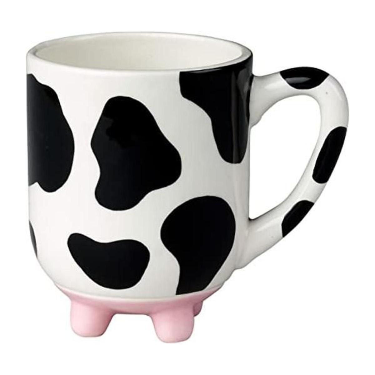 Boston Warehouse Taza de vaca Udderly con patas de