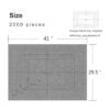 Jigsaw Puzzle Roll Up Mat un buen almacenamiento de_3