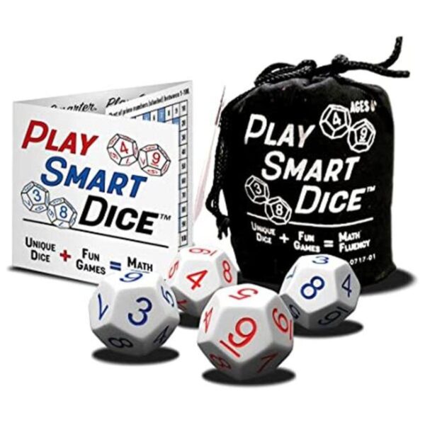 PlaySmart Dice sistema de dados numerados únicos con 5_1