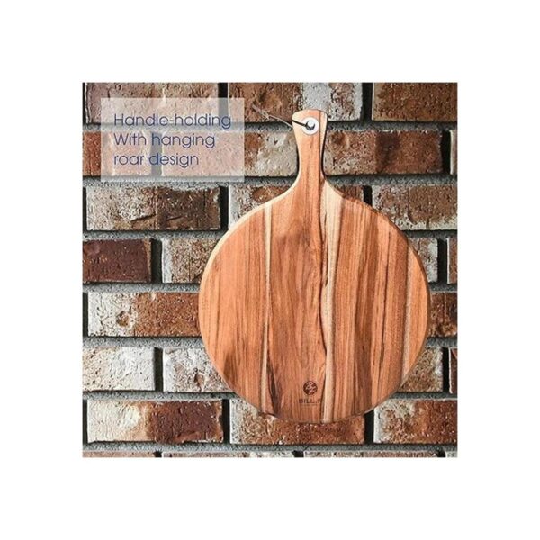 BILL.F Pizza de madera de acacia tabla de cortar de 12_4