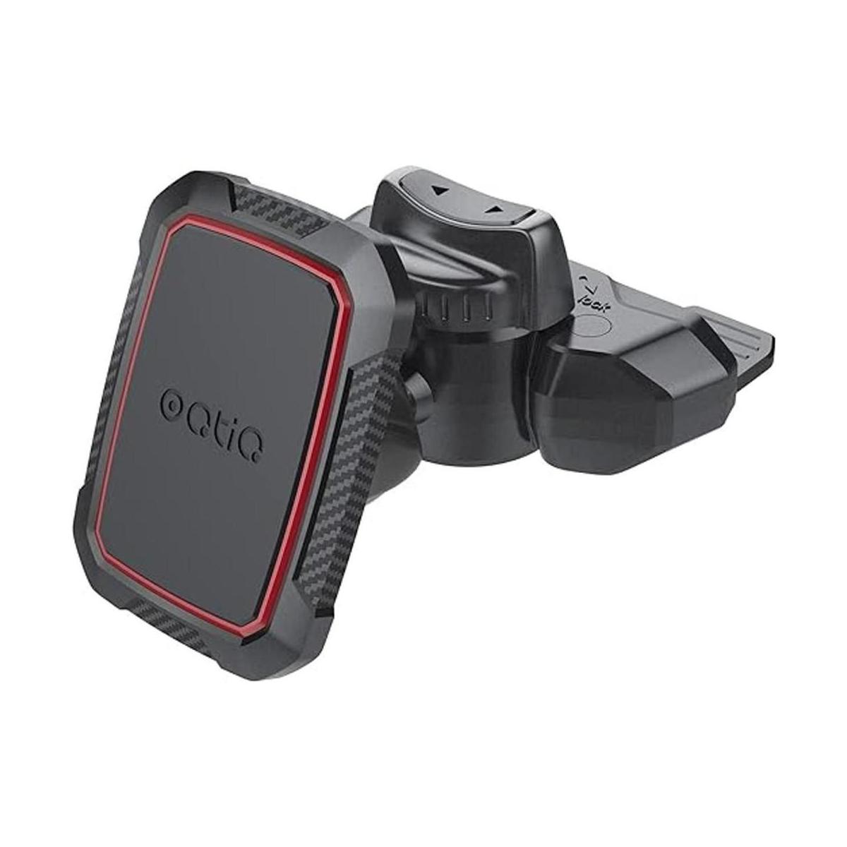 OQTIQ Soporte magnético de coche para reproductor de CD