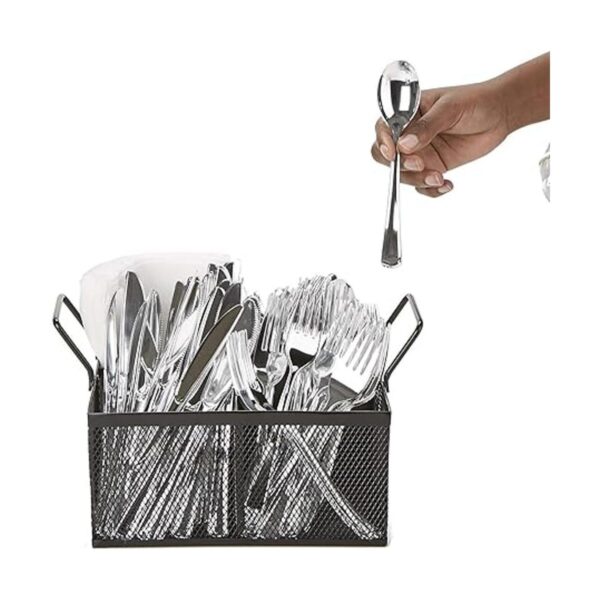 Mind Reader Meshsq4blk 4 secciones de malla Caddy