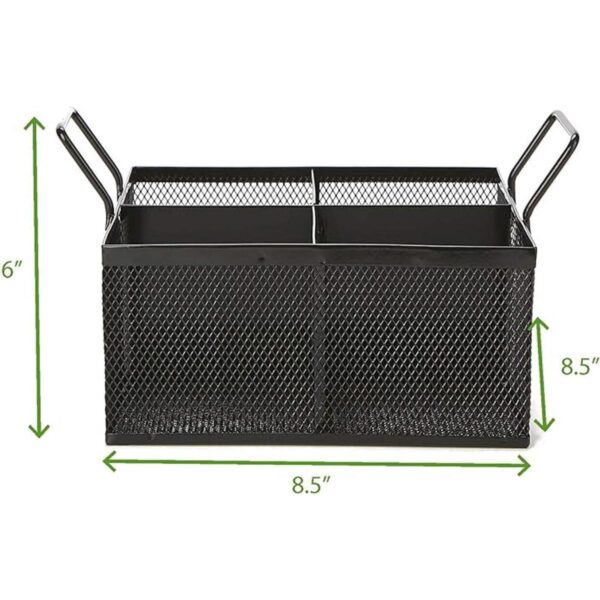 Mind Reader Meshsq4blk 4 secciones de malla Caddy