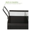 Mind Reader Meshsq4blk 4 secciones de malla Caddy