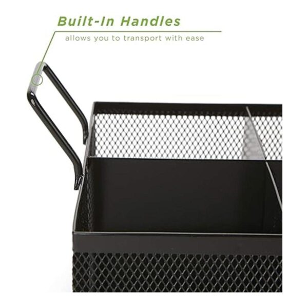 Mind Reader Meshsq4blk 4 secciones de malla Caddy