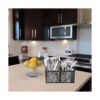 Mind Reader Meshsq4blk 4 secciones de malla Caddy