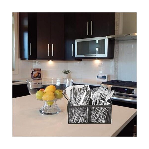 Mind Reader Meshsq4blk 4 secciones de malla Caddy