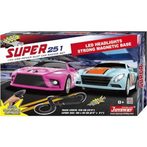 Joysway Super Juego de carreras de autos con alimentación