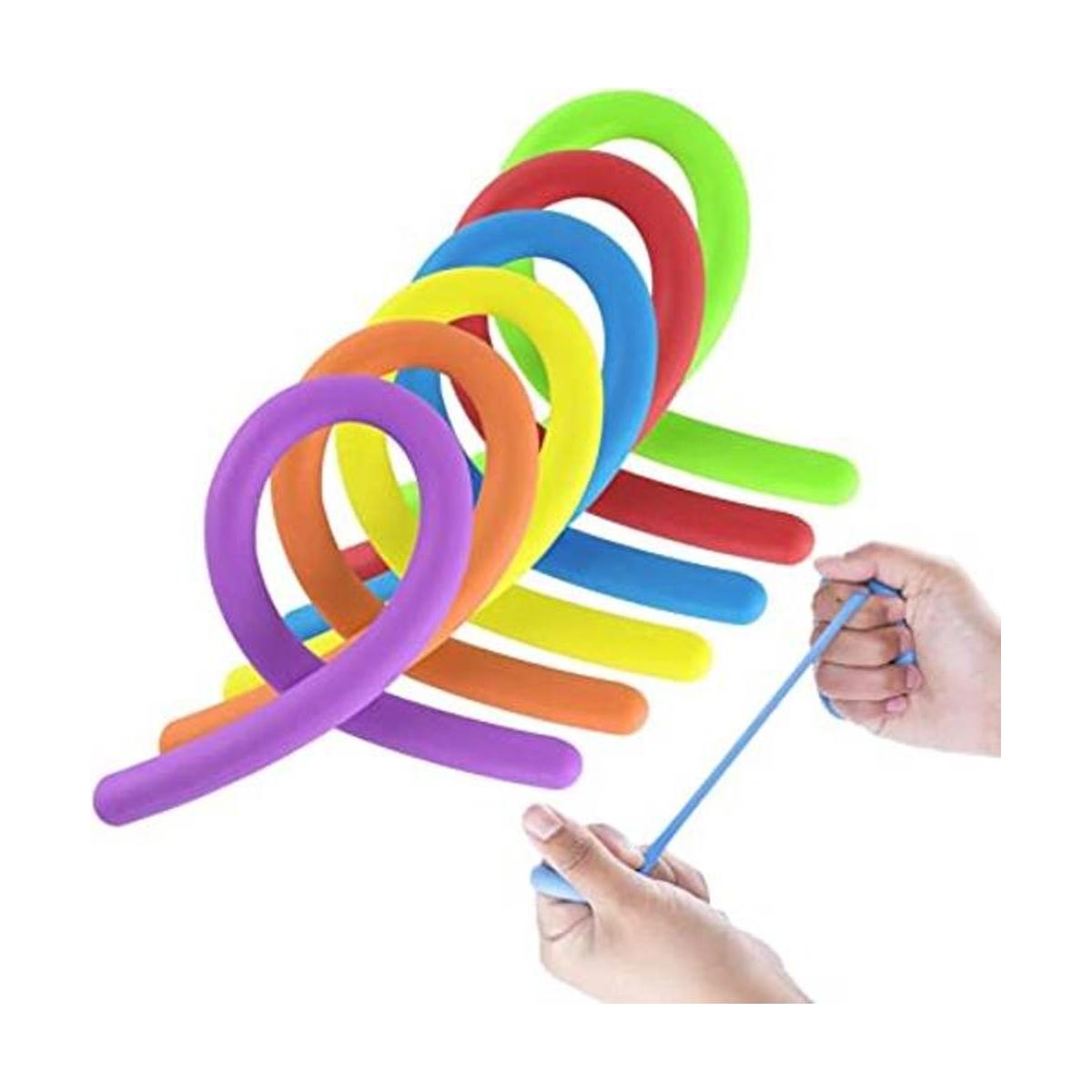 Super Z Outlet Juego de fideos elásticos de goma gruesa