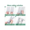 Funda de gestión de cables con cremallera funda de cable_4