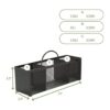 Mind Reader Organizador de 3 secciones soporte para_3