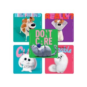 Secret Life of Pets 2 pegatinas Juguetes 100 por paquete_1