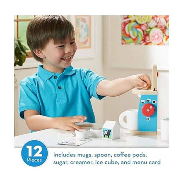 Melissa Doug Juego de café de 11 piezas FFP multicolor_2