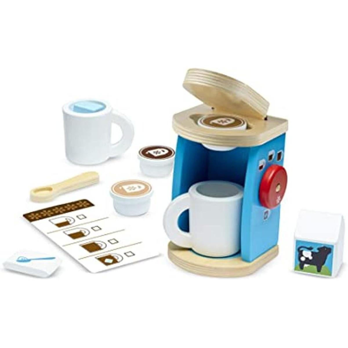 Melissa Doug Juego de café de 11 piezas FFP multicolor