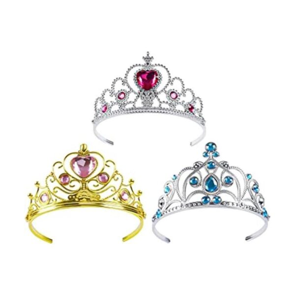Juego de diadema de corona de tiara de princesa juego de_1