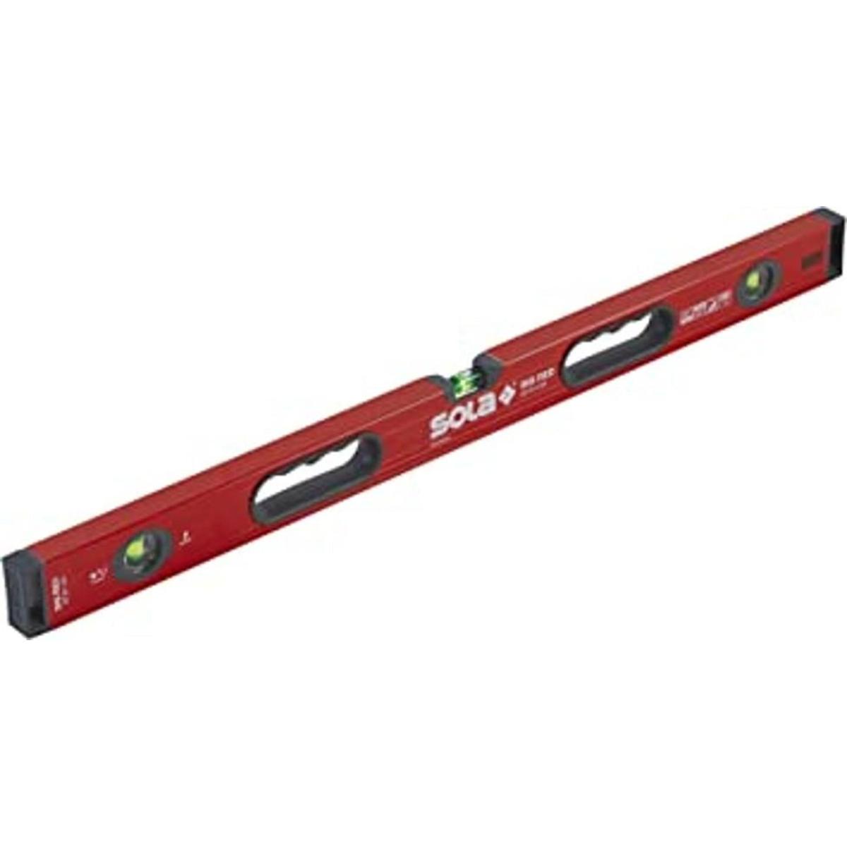 SOLA LSB32 Nivel de haz de aluminio rojo grande con 3