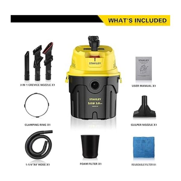 Stanley SL18910P3 Aspiradora portátil para automóvil_4