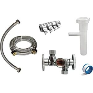 Keeney MKDSHWSHR Kit de instalación para lavaplatos con
