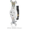 Leviton W5461E Salida de un solo receptáculo resistente_2