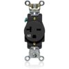 Leviton W5461E Salida de un solo receptáculo resistente_1