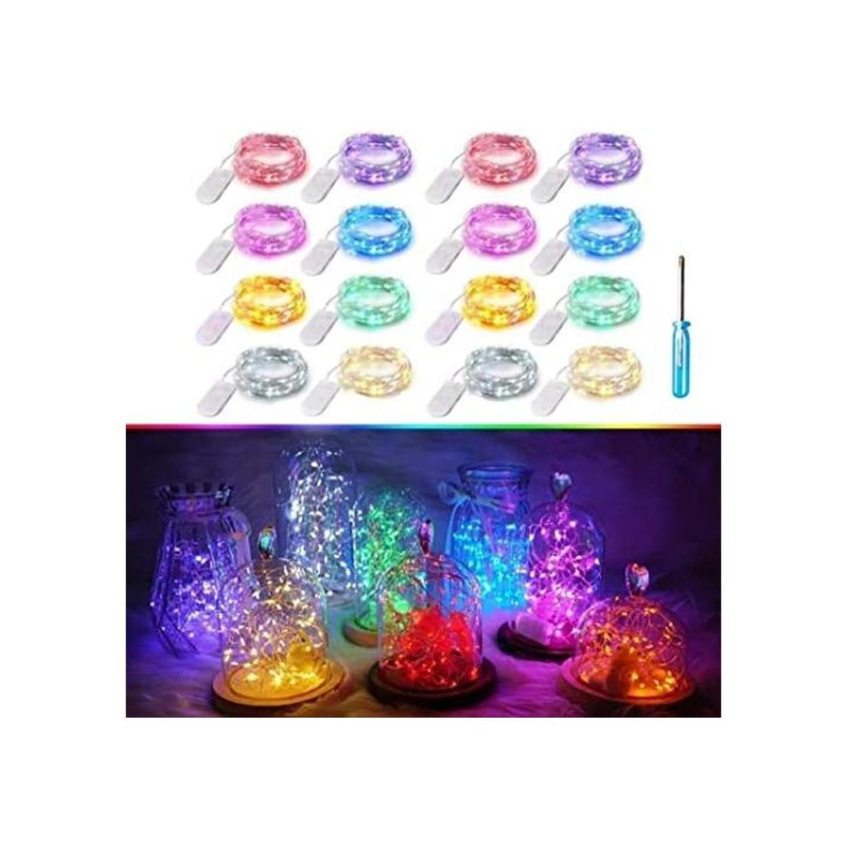 Guirnalda de luces LED alimentadas por pilas incluidas