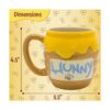 Silver Buffalo Winnie the Pooh Honey Hunny Pot Taza de_6
