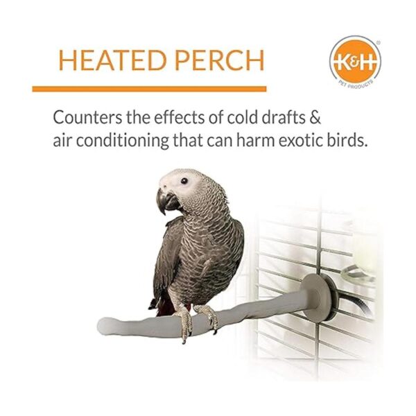 KH Pet Products Percha térmica para pájaros_2