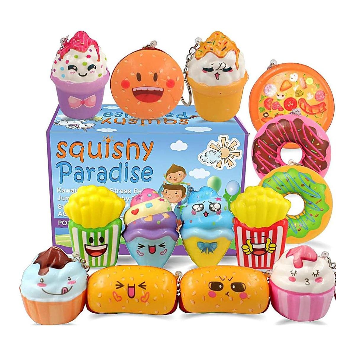 POKONBOY Squishies Juguetes blandos paquete de 14